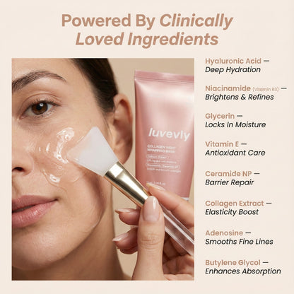 luvevly®  Night Collagen Wrapping Mask