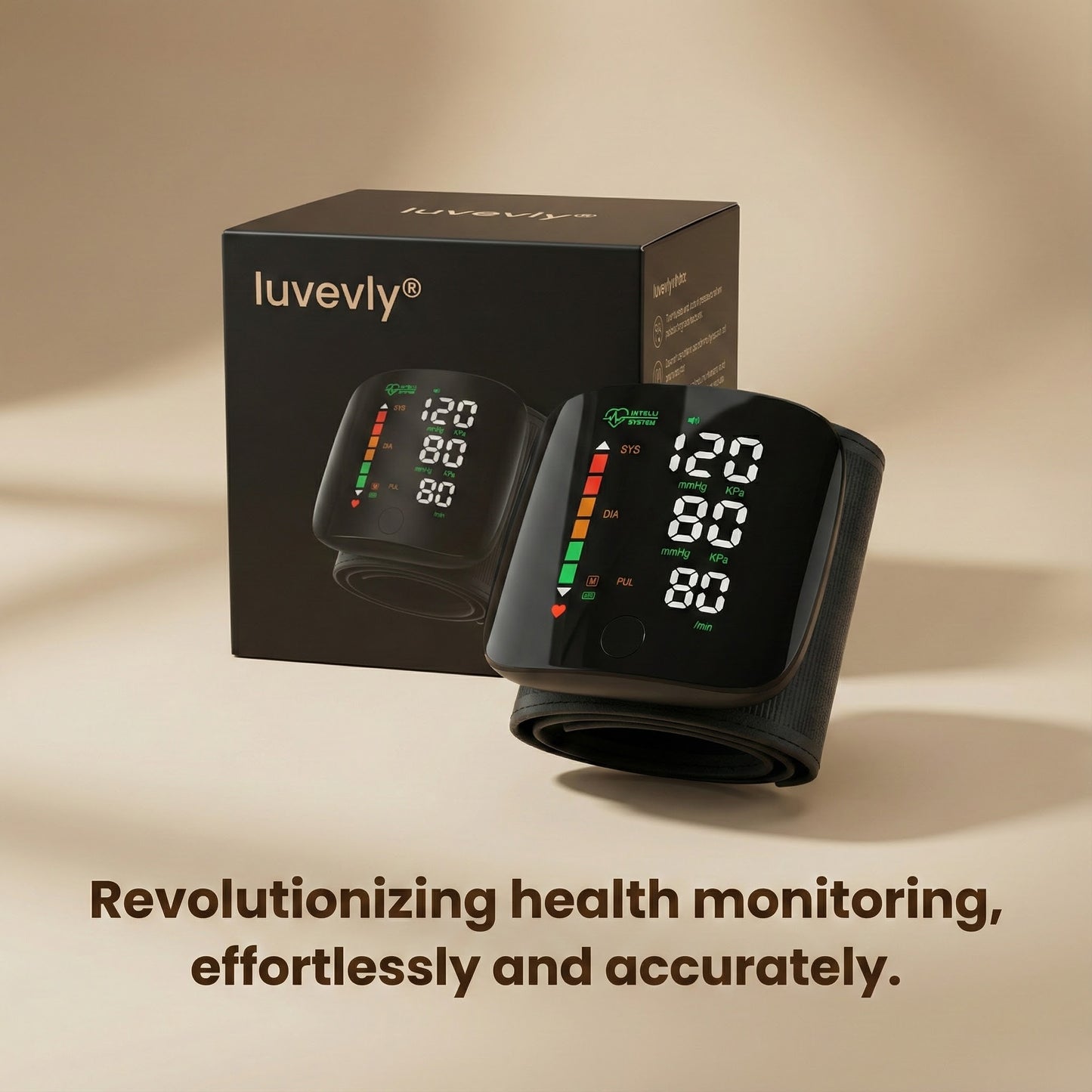 luvevly® Wrist Blood Pressure Reader