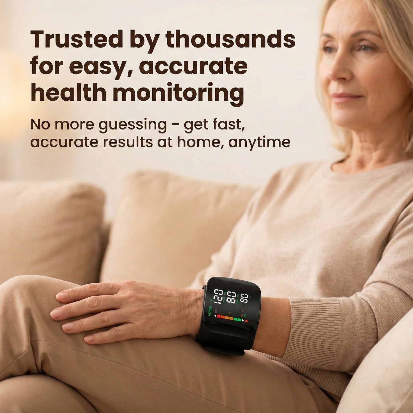luvevly® Wrist Blood Pressure Reader