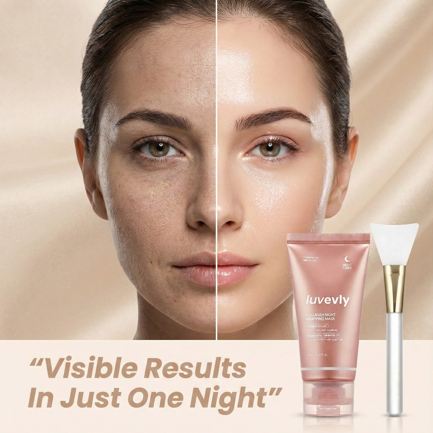 luvevly®  Night Collagen Wrapping Mask