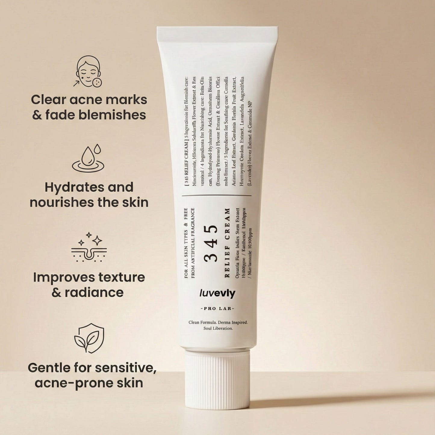 luvevly® 345 Relief Cream